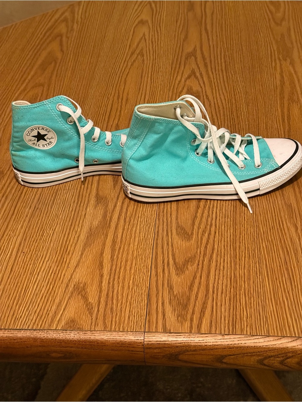 Converse High Top Sneakers - Turquoise Blue